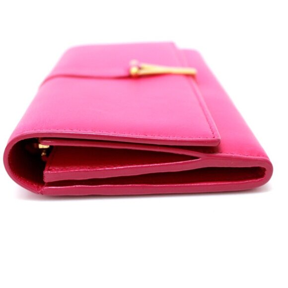 SAINT LAURENT Pink Wallet - Picture 4 of 12